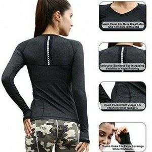 Maty Mats Workout Long Sleeve Sports Top